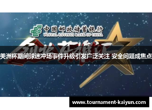 美洲杯期间球迷冲场事件升级引发广泛关注 安全问题成焦点